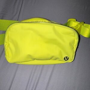 Lululemon Athletica Bright Yellow Belt Bag